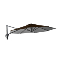 Vervangend doek voor achthoekige tuinparasol 3x3 m aluminium arm Paradise Brown Aanbieding
