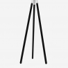 Moderne Scandinavische stijl staande kapstok van hout en metaal Pakart Korting