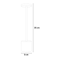 Draadloze LED tafellamp in modern design Gunther 