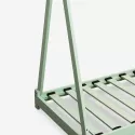 Tentvormig houten Montessori kinderbed 70x140 cm Wigee Aanbod