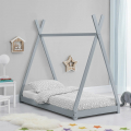 Houten huisvormig Montessori kinderbed Tipee 80x160 cm Aanbieding