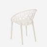 Modern design polypropyleen stoel voor binnen en buiten Fragus Model