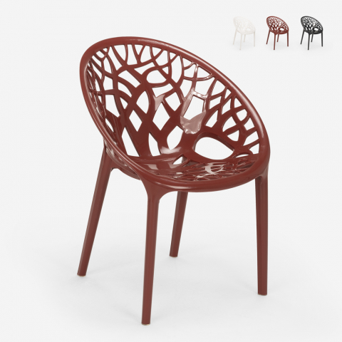 Modern design polypropyleen stoel voor exterieur keuken bar restaurant Fragus