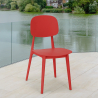 Modern design polypropyleen stoel Geer 