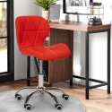 Draaibare design kantoorstoel Ratal in hoogte verstelbaar met wielen Verkoop
