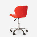 Draaibare design kantoorstoel Ratal in hoogte verstelbaar met wielen Prijs