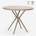 Ronde polypropyleen tafel 80 cm voor binnen en buiten Gang 80 Aanbieding