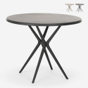 Ronde polypropyleen tafel 80 cm voor binnen en buiten Gang 80 Kortingen