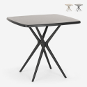 Vierkante polypropyleen tafel 70 x 70 cm Gang 70 Aanbieding
