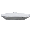 Vervangend doek voor vierkant tuinparasol Marte 3x3 m met volant Aanbieding