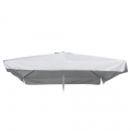 Vervangend doek voor vierkant tuinparasol Marte 3x3 m met volant Aanbieding