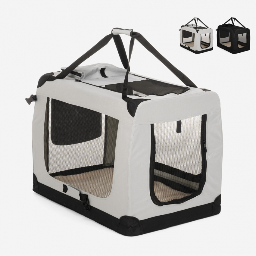 Opvouwbare huisdieren draagtas in medium formaat 78 x 53,5 x 58 cm Oliver XL Aanbieding Opvouwbare huisdieren draagtas in medium formaat 78 x 53,5 x 58 cm Oliver XL Aanbieding