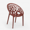Set met ronde zwarte tafel 80 cm 2 design stoelen Maze Black Aankoop