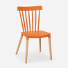  Set met ronde zwarte tafel 80 cm en 2 design stoelen Eskil Black Aankoop