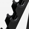 Ruimtebesparend verticaal anti-slip metalen rek voor 6 dumbbells Pakara  Catalogus