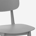 80cm beige ronde tafel set 2 Berel design stoelen 