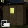 LED-spot op zonne-energie 1000 lumen met schemer- en bewegingssensor Zambot Korting
