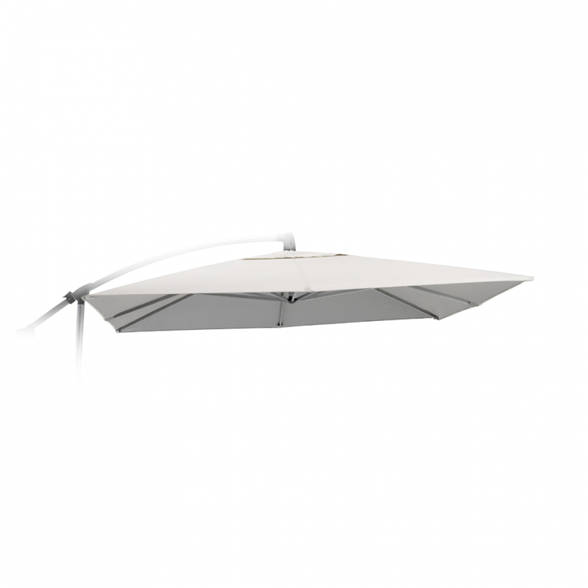 Vervangend doek voor tuinparasol 2,5x2,5 m aluminium arm Shadow Aanbieding