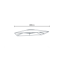 Vervangend doek voor tuinparasol 2,5x2,5 m aluminium arm Shadow Aanbod