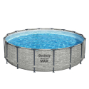 Bestway 5619E rond Steel Pro Max bovengronds zwembad 488x122 cm Aanbod