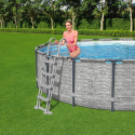 Bestway 5619E rond Steel Pro Max bovengronds zwembad 488x122 cm Korting
