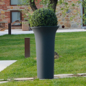 Hoge plantenpot Ø 48 x 85cm rond design pothouder terras tuin Flos Karakteristieken