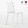Transparante stoel in moderne stijl geschikt voor ieder interieur Cristal Light Model