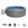 Opblaasbare ronde jacuzzi 216x80cm Bestway Lay-Z SPA Santorini Hydrojet Pro voor 7 personen 60075 Verkoop