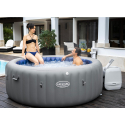 Opblaasbare ronde jacuzzi 216x80cm Bestway Lay-Z SPA Santorini Hydrojet Pro voor 7 personen 60075 Aanbod
