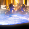Opblaasbare ronde jacuzzi 216x80cm Bestway Lay-Z SPA Santorini Hydrojet Pro voor 7 personen 60075 Korting