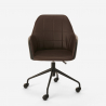Modern design gestoffeerde draaibare bureaustoel in hoogte verstelbaar Narew Karakteristieken