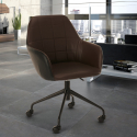 Modern design gestoffeerde draaibare bureaustoel in hoogte verstelbaar Narew Keuze