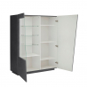 Dressoir met boekenkast voor woonkamer design leisteen Vega Bias Korting