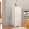 Dressoir design slaapkamer ladekast 6 laden hoogglans wit Arco Septet Aanbieding