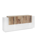 Woonkamer dressoir 200cm glanzend wit hout New Coro Kommode Aanbod