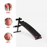 Verstelbare multifunctionele sit up fitnessbank Hera Verkoop