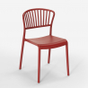 Indoor-outdoor set met vierkante zwarte tafel 70x70 cm en 2 design stoelen Magus Dark 