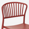 Indoor-outdoor set met vierkante zwarte tafel 70x70 cm en 2 design stoelen Magus Dark 