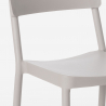 Ronde zwarte tafel set 80x80cm 2 stoelen modern design Aminos Dark 