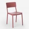 Set met vierkante zwarte tafel 70x70 cm en 2 stoelen Regas Dark 
