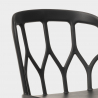 Set 2 stoelen design polypropyleen vierkante tafel 70x70cm beige Saiku Aankoop