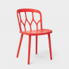 Set met vierkante zwarte tafel 70x70 cm en 2 design stoelen Saiku Dark 