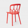 Set met vierkante zwarte tafel 70x70 cm en 2 design stoelen Saiku Dark 
