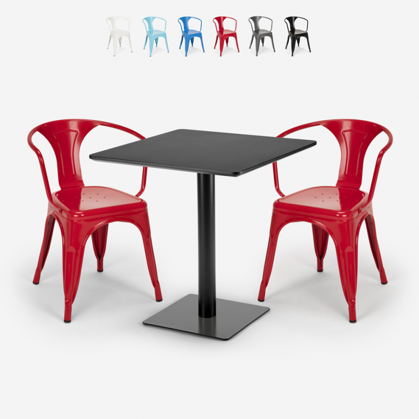 Horeca set met 2 stoelen en salontafel 70x70 cm Starter Dark Catalogus Horeca set met 2 stoelen en salontafel 70x70 cm Starter Dark Catalogus