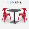 Horeca set met 2 stoelen en salontafel 70x70 cm Starter Dark Catalogus