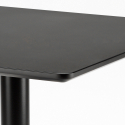 Horeca salontafel set 70x70cm 2 stoelen industrieel design Starter Dark 