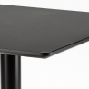 Horeca set met 2 stoelen en salontafel 70x70 cm Starter Dark 