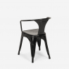 Horeca set met 2 stoelen en salontafel 70x70 cm Starter Silver 