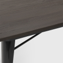 conjunto mesa de jantar cozinha 120x60cm 4 cadeiras design moderno tecla 