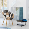 Scandinavische patchwork design fauteuil Finch Keuze